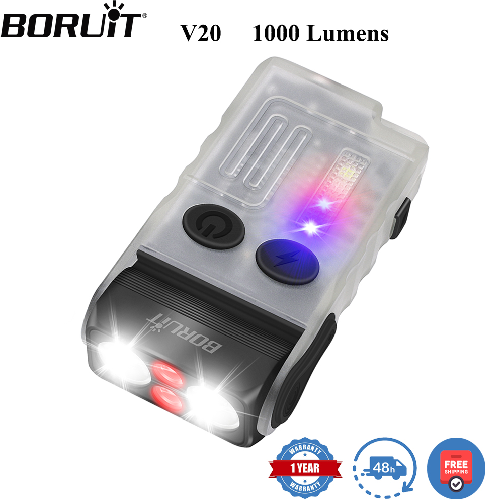 Fishing Light - BORUiT V20 형광 버저 EDC LED