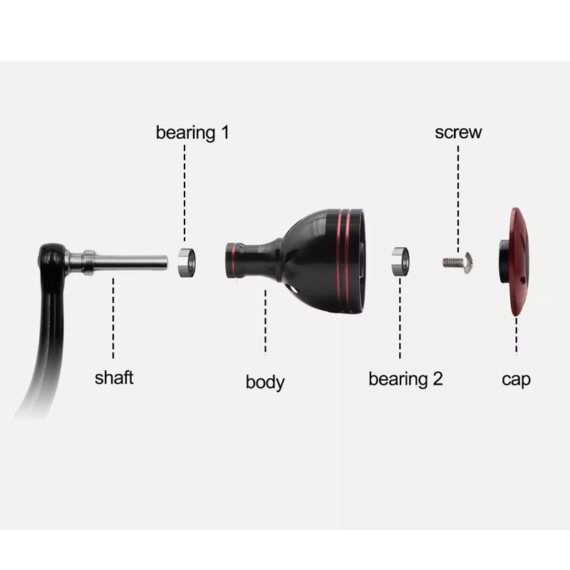카본 파이버 낚시 릴 핸들 금속 노브 (DAIWA/SH - Shimano Reel Stradic 리뷰 및 가격