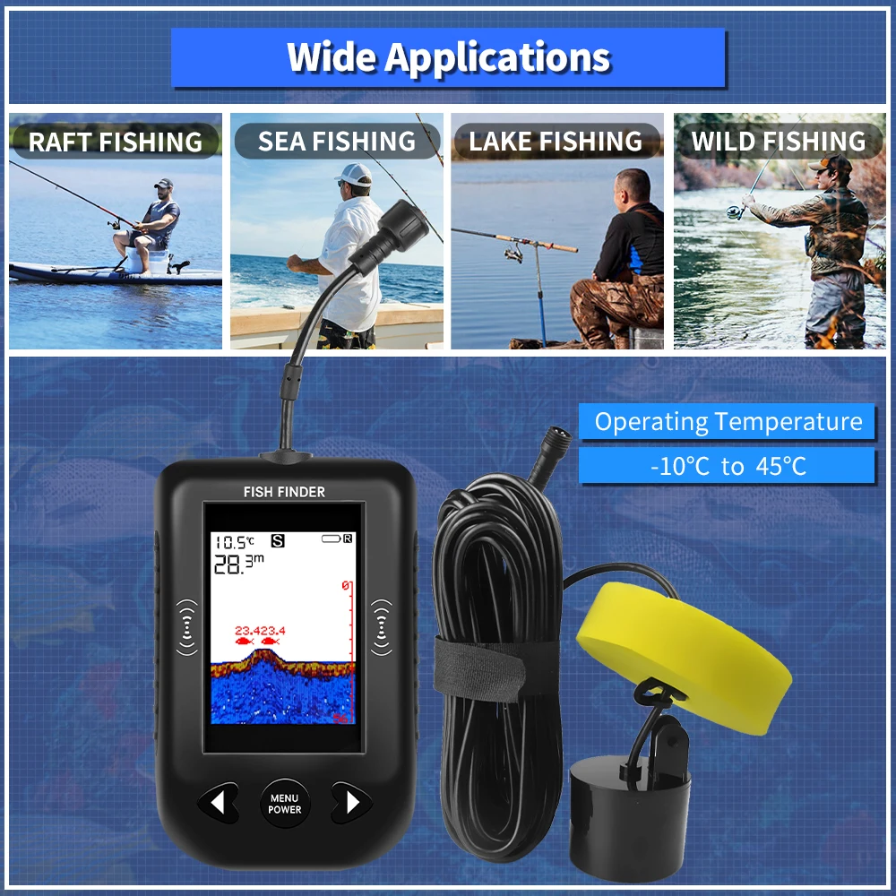 에르창 XF03 어군탐지기 45도 100M 휴대용 어군 - Fish Finder Portable 리뷰 및 가격