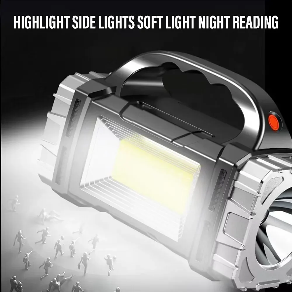 새로운 업그레이드 충전식 고출력 태양광 LED 손전등, - Fishing Light 리뷰 및 가격